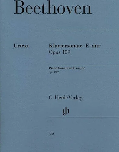 Piano Sonata No. 30 in E Major Op. 109