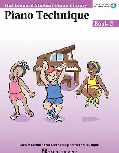 Piano Technique Book 2 - Book with Online Audio - Hal Leonard Student Piano Library