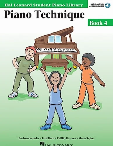 Piano Technique Book 4 Book with Audio and MIDI Access