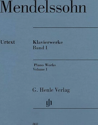 Piano Works - Volume I