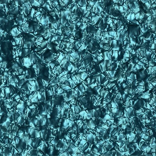 Pickguard Material Oversized Blank Aqua Pearl/Black/White/Black