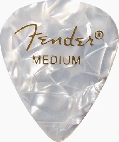 Picks, White Moto Medium