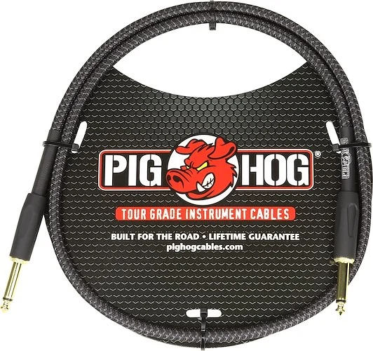 Pig Hog  "Black Woven" 3ft  Patch Cables