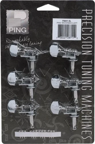 Ping P2641-6L Economy Chrome Machine Heads. 6-In-Line Left