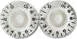 PK-0130 Set of 2 Vintage-style Speed Knobs<br>White, Standard, Pack Of 50