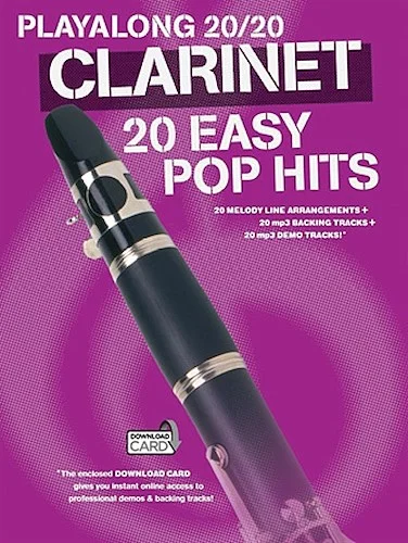 Play Along 20/20 Clarinet - 20 Easy Pop Hits
