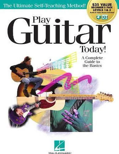Play Guitar Today! All-in-One Beginner's Pack - Includes Book 1, Book 2, Audio & Video