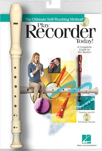 Play Recorder Today! - Book/CD Packaged with a Recorder