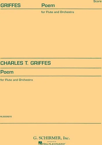 Poem - for Flute and Orchestra