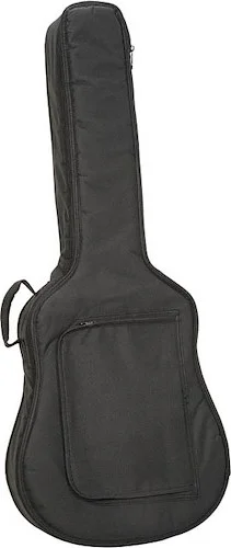 Polyester Acoustic/Resonator Guitar Bag - Model EM20P: Black