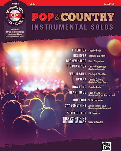 Pop & Country Instrumental Solos for Strings
