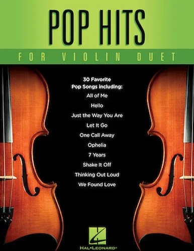 Pop Hits for Violin Duet