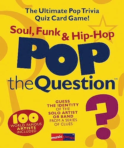 Pop the Question - Soul, Funk & Hip Hop