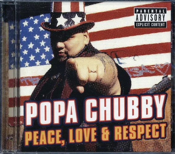 Popa Chubby - Peace, Love & Respect (marked/ltd stock)