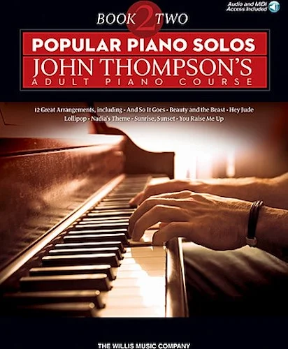 Popular Piano Solos - John Thompson's Adult Piano Course (Book 2)