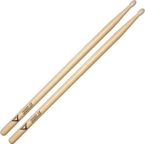 Power 5B Drum Sticks - with Nylon Tip