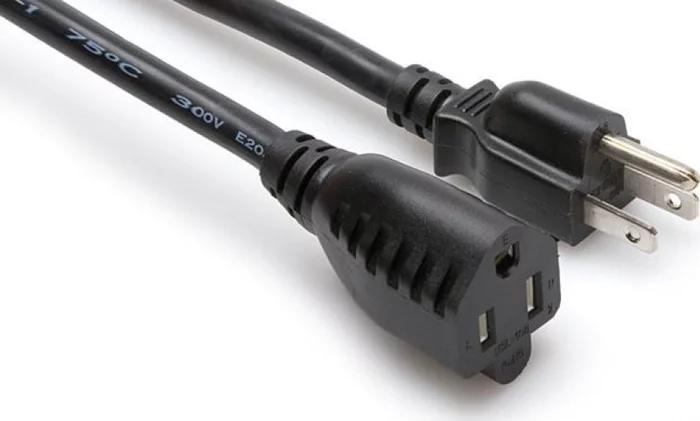 POWER EXT NEMA 5-15R - NEMA 5-15P 15FT