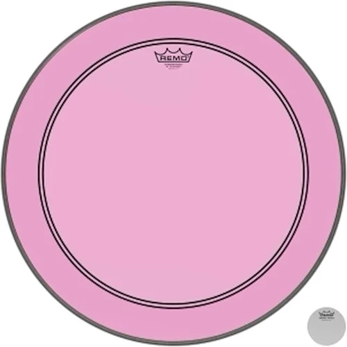 Powerstroke P3 Colortone(TM) Pink Skyndeep Drumhead - Bass Batter 22"