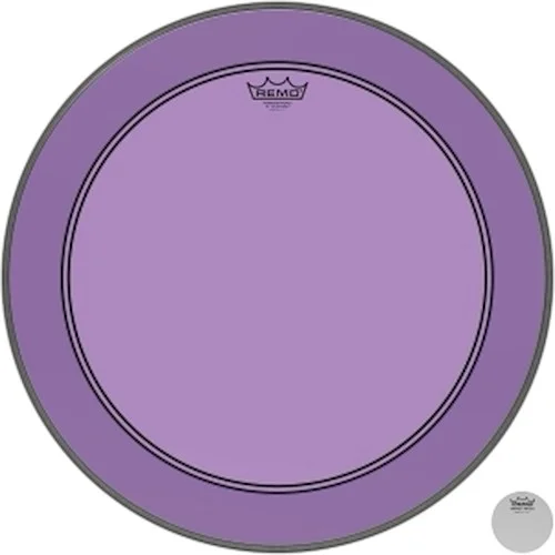 Powerstroke  P3 Colortone(TM) Purple Skyndeep  Drumhead - Bass Batter
