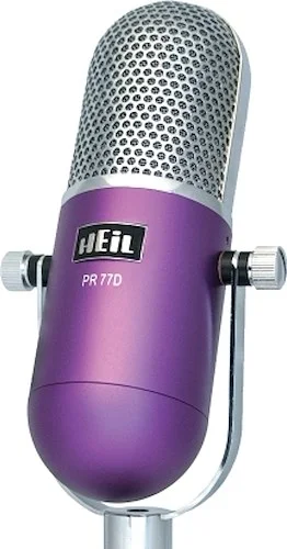 PR77D - Purple - Deco Series Dynamic Microphone with PR40 Element