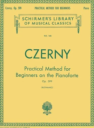 Practical Method for Beginners, Op. 599