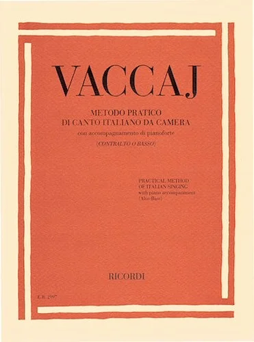 Practical Method of Italian Singing