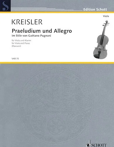 Praeludium und Allegro - in the Style of Gaetano Pugnani