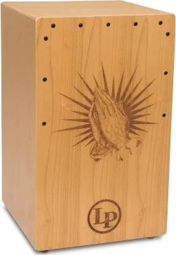 Praise Cajon Praying Hands Natural