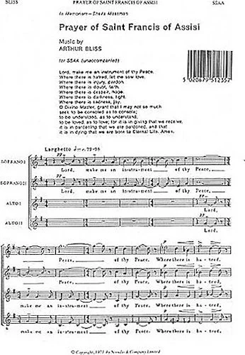 Prayer of Saint Francis of Assisi