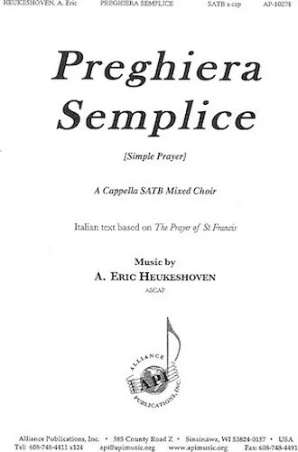 Preghiera Semplice - (Simple Prayer)