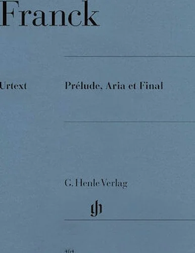 Prelude Aria et Final