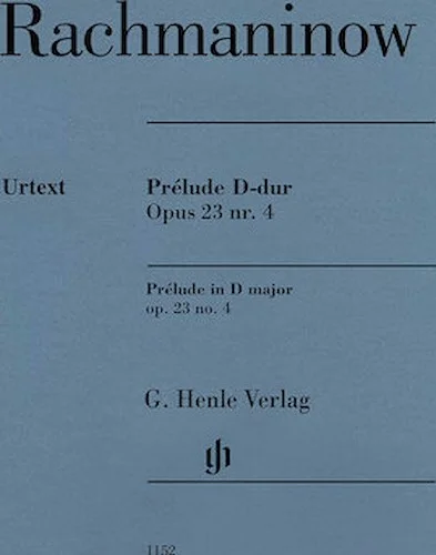 Prelude in D Major Op. 23 No. 4