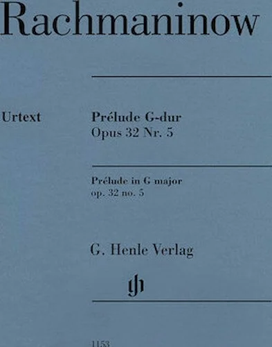 Prelude in G Major Op. 32 No. 5