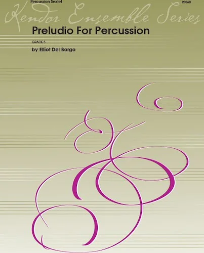 Preludio For Percussion