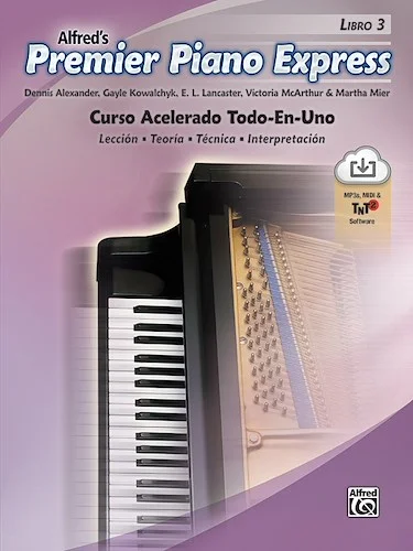 Premier Piano Express: Spanish Edition, Libro 3<br>An All-In-One Accelerated Course