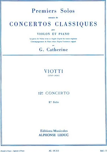 Premiers Solos Concertos Classiques No. 12