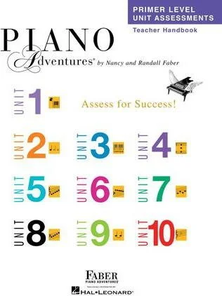 Primer Level Unit Assessments - Piano Adventures
