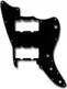 Primo Pickguard for Performer Jazzmaster<br>Black 3-Ply (B/W/B) .090