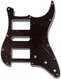 Primo Pickguard for Stratocaster, H-S-H Pickup Configuration<br>Tortoise 3-Ply (T/W/B) .090