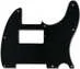 Primo Pickguard for Telecaster, S-H Pickup Configuration<br>Black 3-Ply (B/W/B) .090