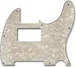 Primo Pickguard for Telecaster, S-H Pickup Configuration<br>Parchment Pearloid 4-Ply (PP/P/B/P) .100