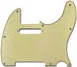 Primo Pickguard for Telecaster, S-S Pickup Configuration<br>Vintage Cream