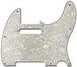 Primo Pickguard for Telecaster, S-S Pickup Configuration<br>White Pearloid 4-Ply (WP/W/B/W) .100
