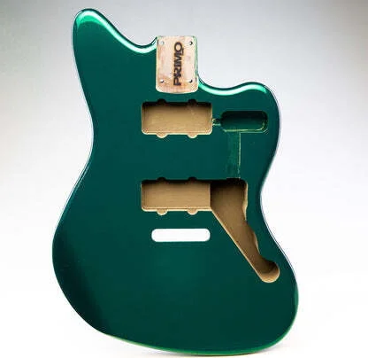 Primo Replacement Jazzmaster Body - Strat Trem - Forest Green<br>