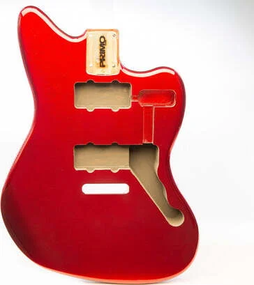 Primo Replacement Jazzmaster Body - Strat Trem - Red Sparkle<br>