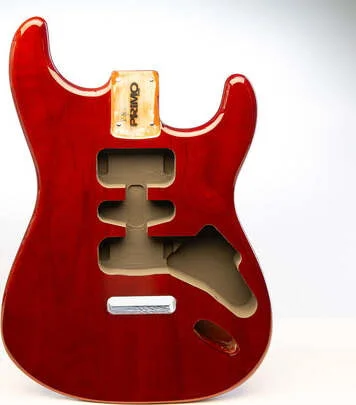 Primo Replacement Strat Body - Chestnut<br>
