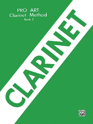 Pro Art Clarinet Method, Book II