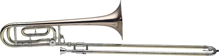 Pro Bb/F Tenor Trombone, Gold brass bell, L-bore