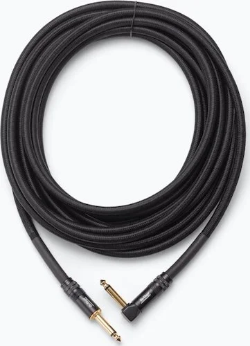 Production-Grade Braided Instrument Cables (Right Angle to Straight) 10 ft