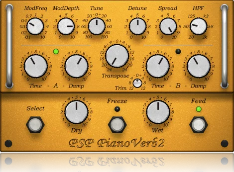PSP Pianoverb 2 (Download) <br>Creative resonant reverb plug-in.